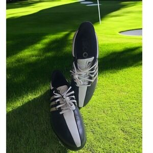 Adidas Golf Tour 360 Shoes Boost Spiked Leather Comfort‎ Performance Black 9.5